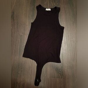 House of Harlow Sleeveless Bodysuit.
